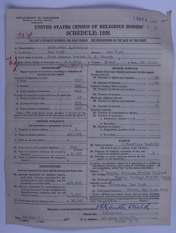Scan of Methodist Episcopal Church: 1217