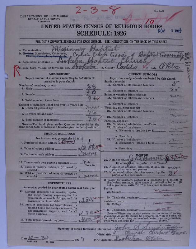Scan of Missionary Baptist General Assembly of Oklahoma: 10