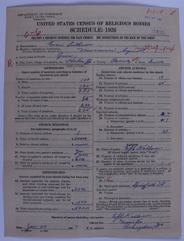 Scan of Evangelical Lutheran Synodical Conference of America: Evangelical Lutheran Synod of Missouri, Ohio, and Other States: 2125