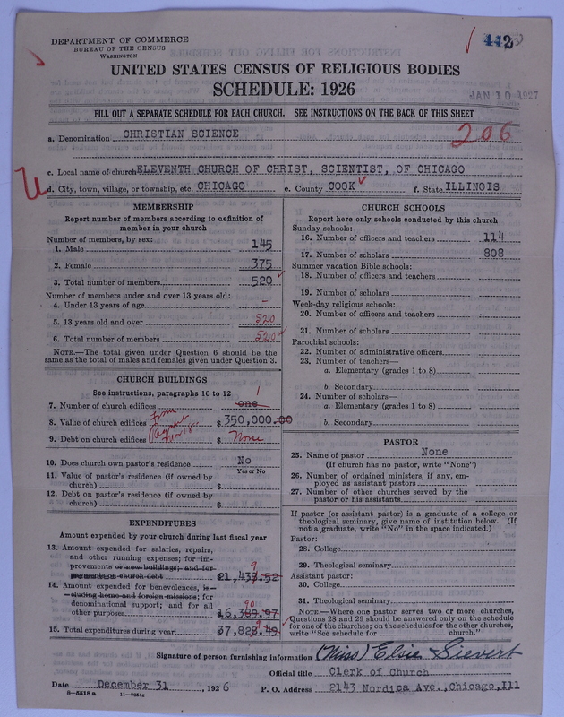 Scan of Church of Christ, Scientist: 442