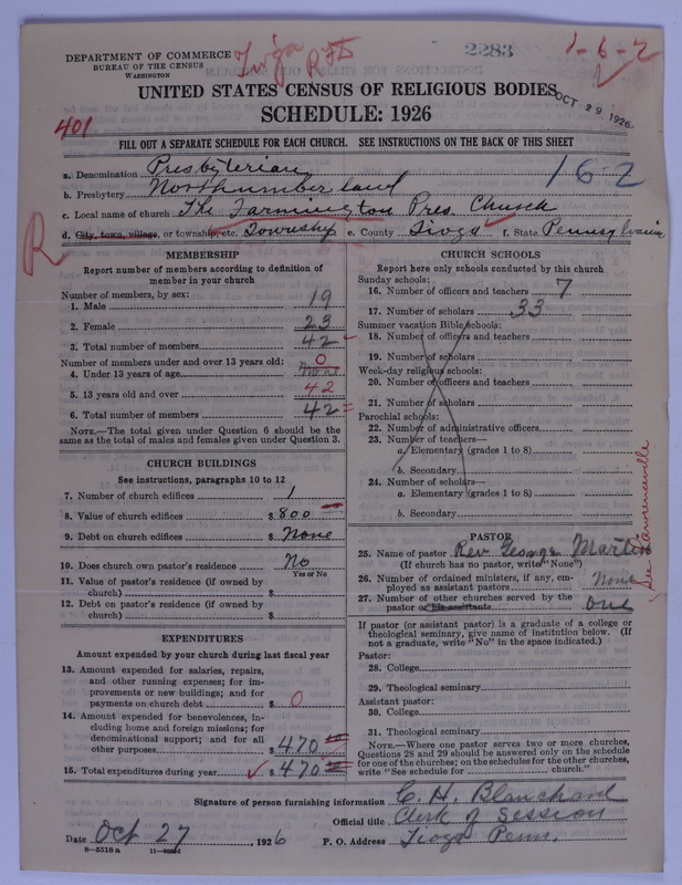 Scan of Presbyterian Church in the United States of America: 2283