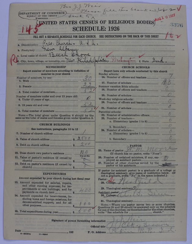 Scan of Presbyterian Church in the United States of America: 3376