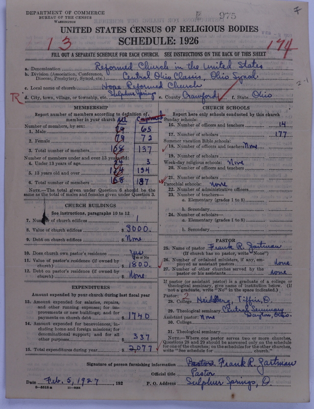 Scan of Reformed Church in the United States: 975