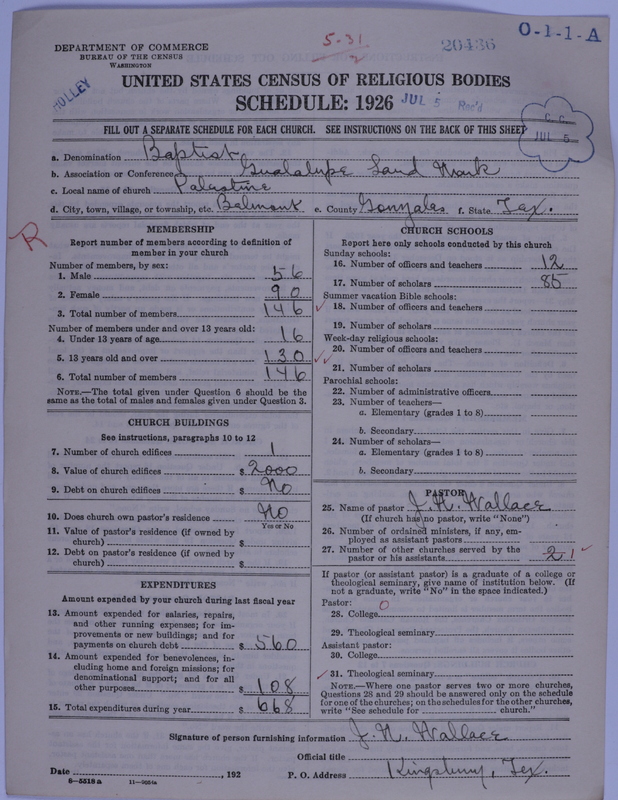 Scan of Negro Baptists: 20436