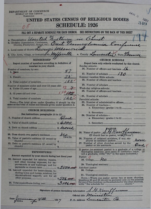 Scan of Church of the United Brethren in Christ: 349