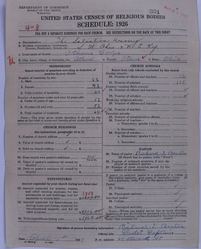 Scan of Salvation Army: 321