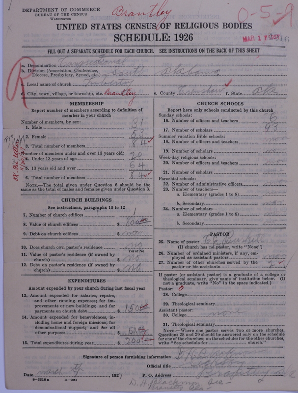 Scan of Congregational Churches: 4216