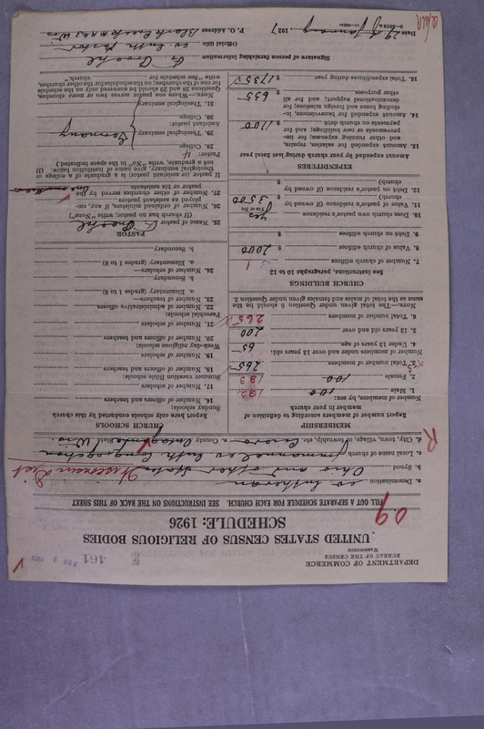 Scan of Synod of the Reformed Presbyterian Church of North America: 461