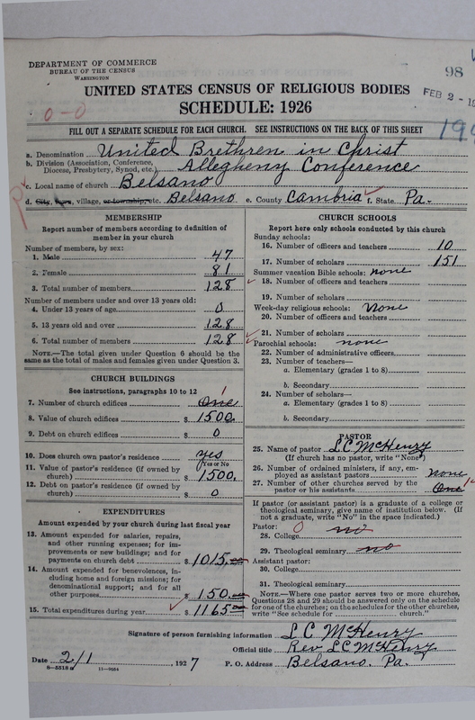 Scan of Church of the United Brethren in Christ: 98