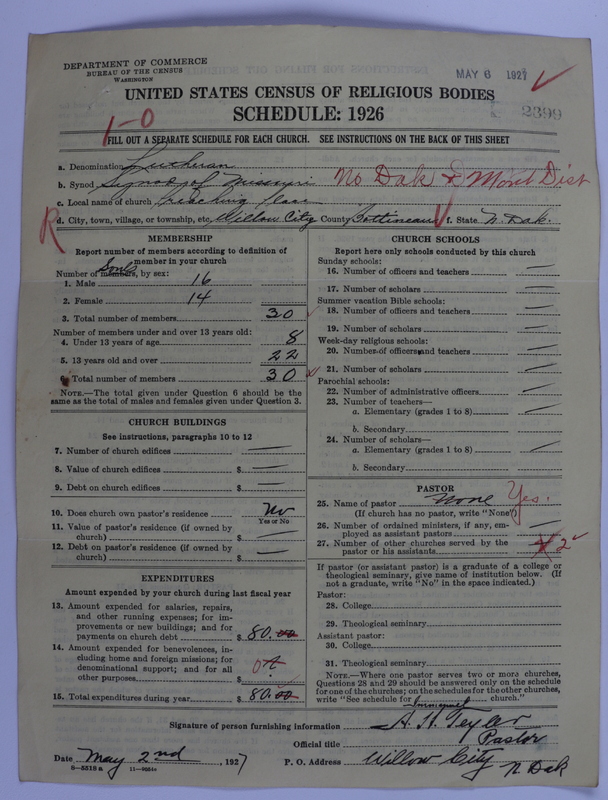 Scan of Evangelical Lutheran Synodical Conference of America: Evangelical Lutheran Synod of Missouri, Ohio, and Other States: 2399