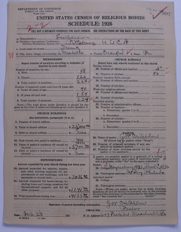 Scan of United Lutheran Church in America: 907