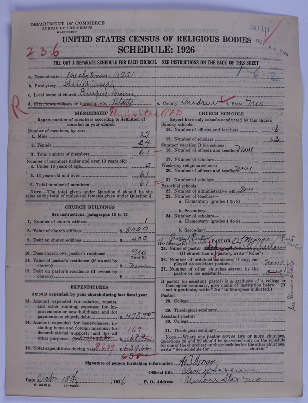 Scan of Presbyterian Church in the United States of America: 5049