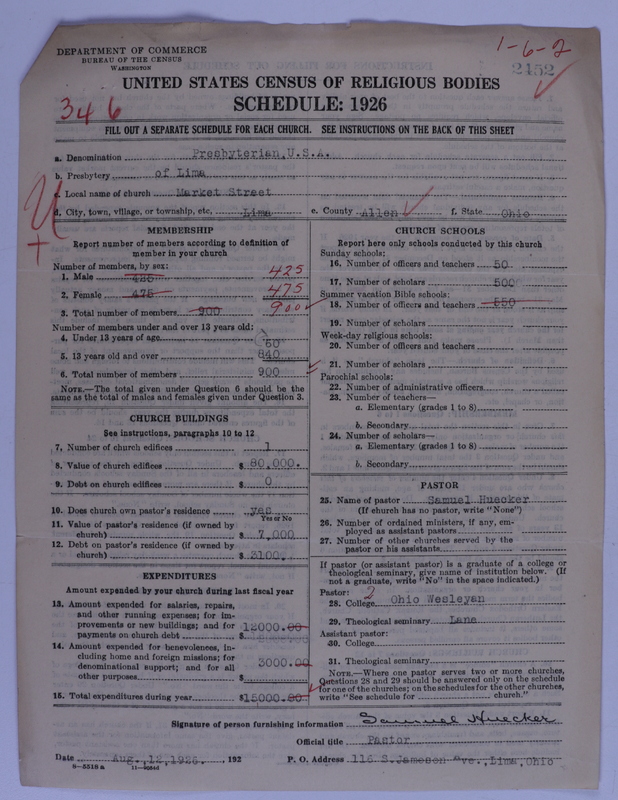 Scan of Presbyterian Church in the United States of America: 2452