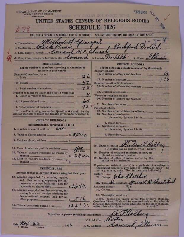 Scan of Methodist Episcopal Church: 9892