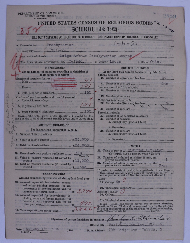 Scan of Presbyterian Church in the United States of America: 2859