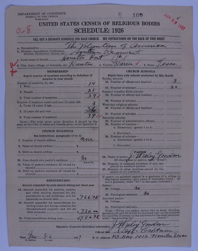 Scan of Volunteers of America: 109
