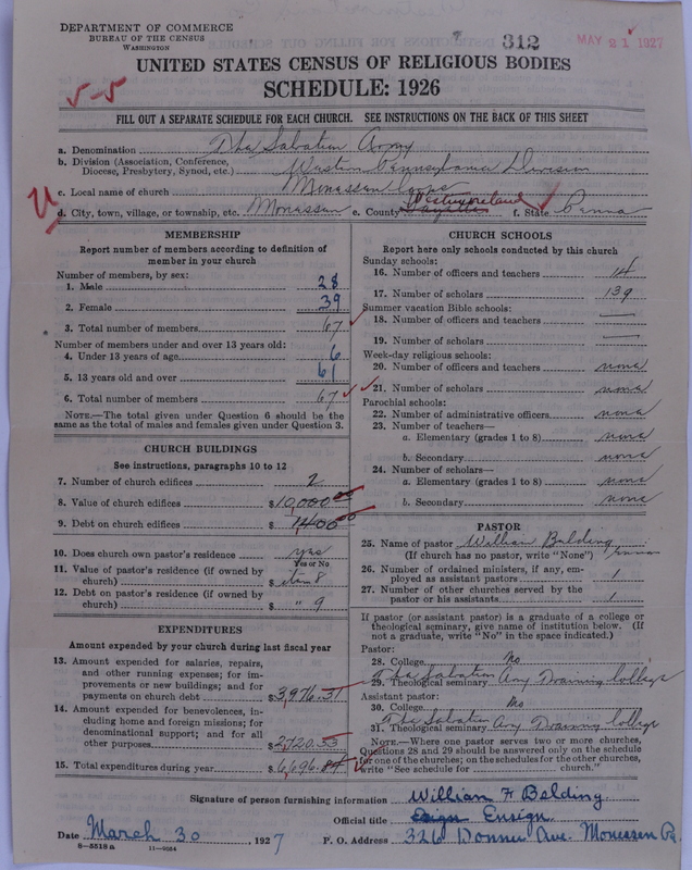 Scan of Salvation Army: 312