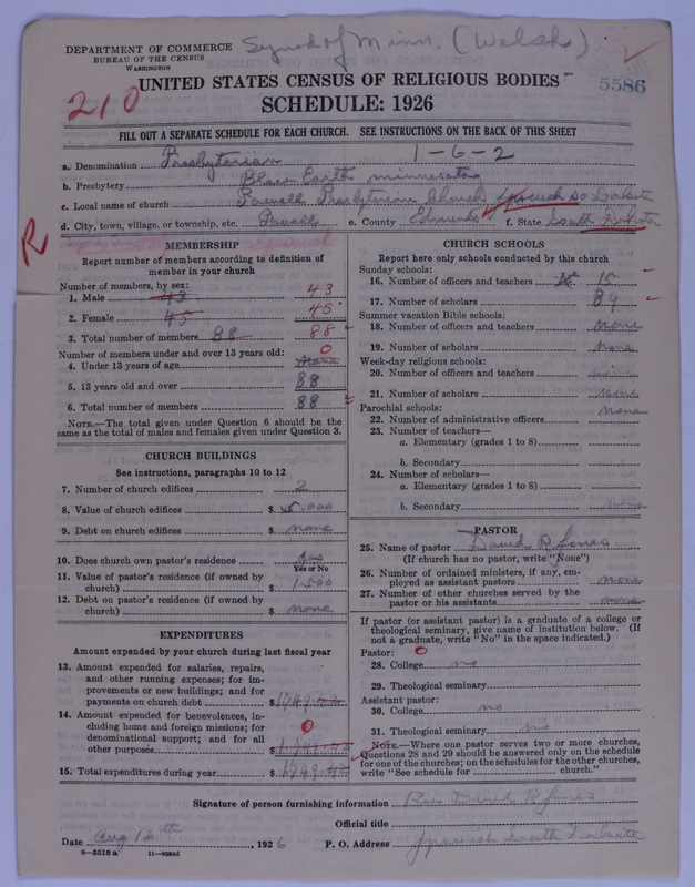 Scan of Presbyterian Church in the United States of America: 5586