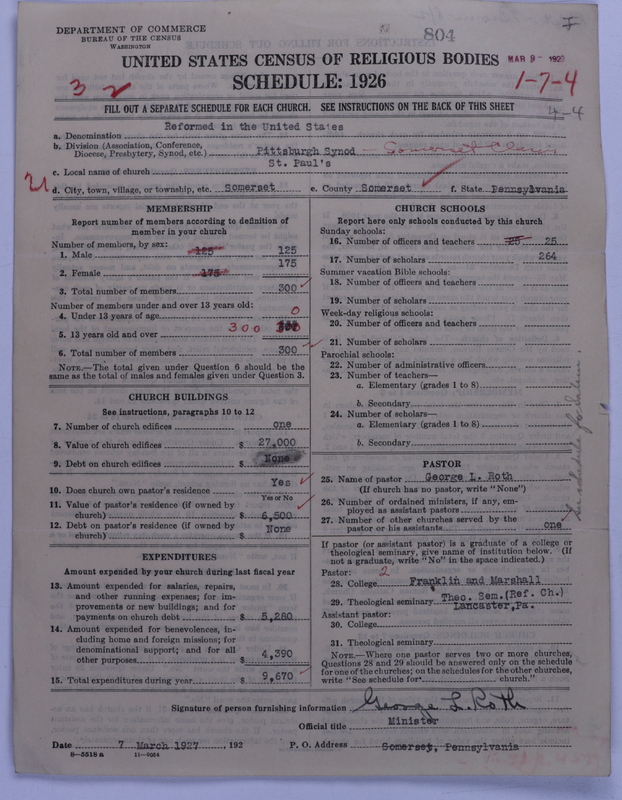 Scan of Reformed Church in the United States: 804