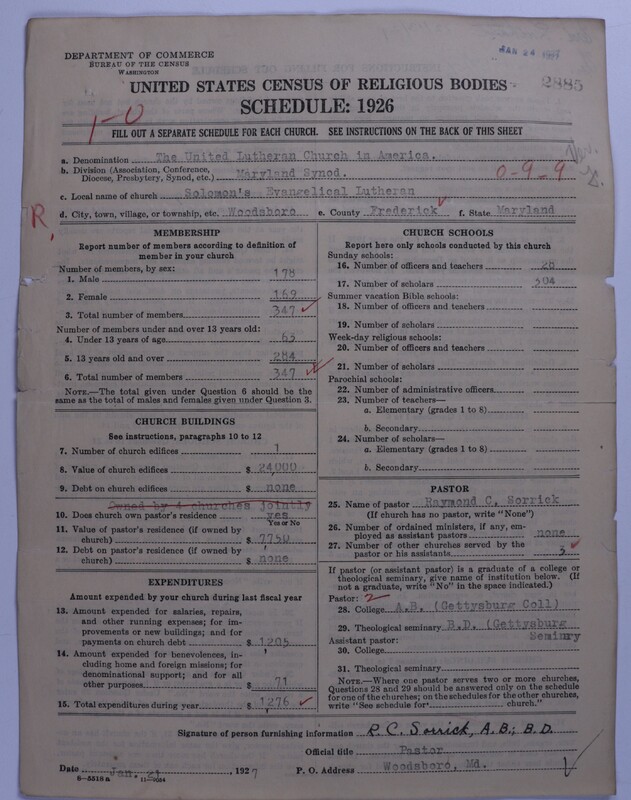 Scan of United Lutheran Church in America: 2885