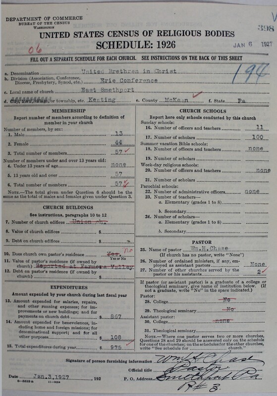 Scan of Church of the United Brethren in Christ: 398