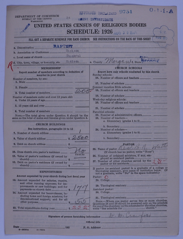 Scan of Negro Baptists: 9754