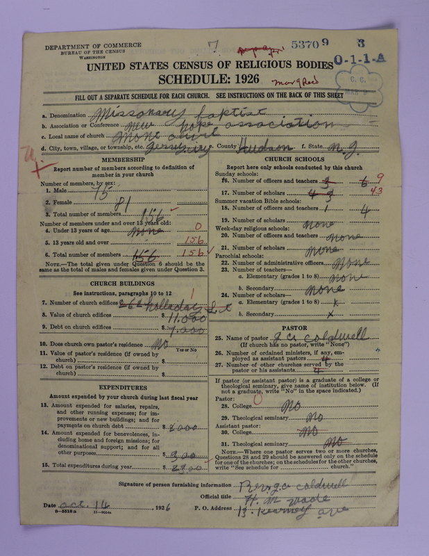 Scan of Negro Baptists: 5370