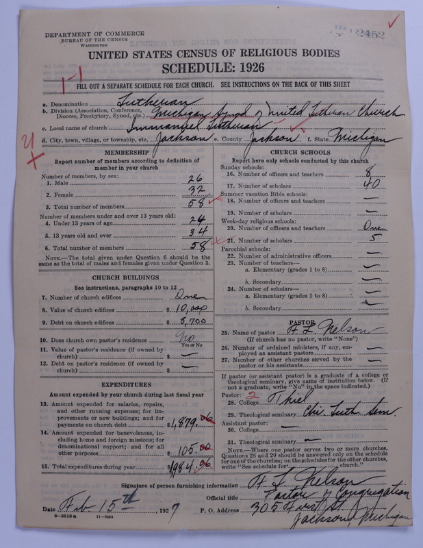 Scan of United Lutheran Church in America: 2452