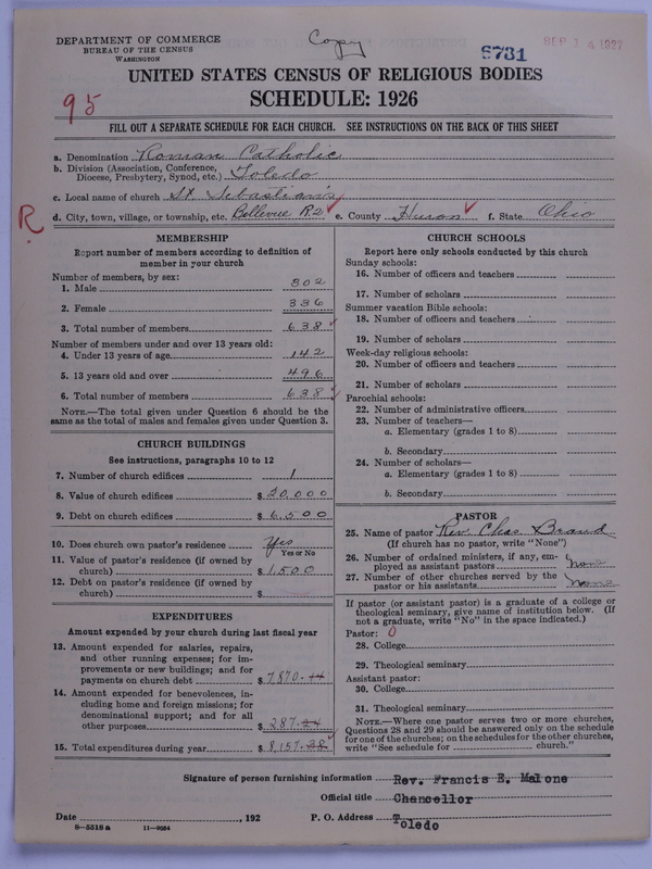Scan of Roman Catholic Church: 6731