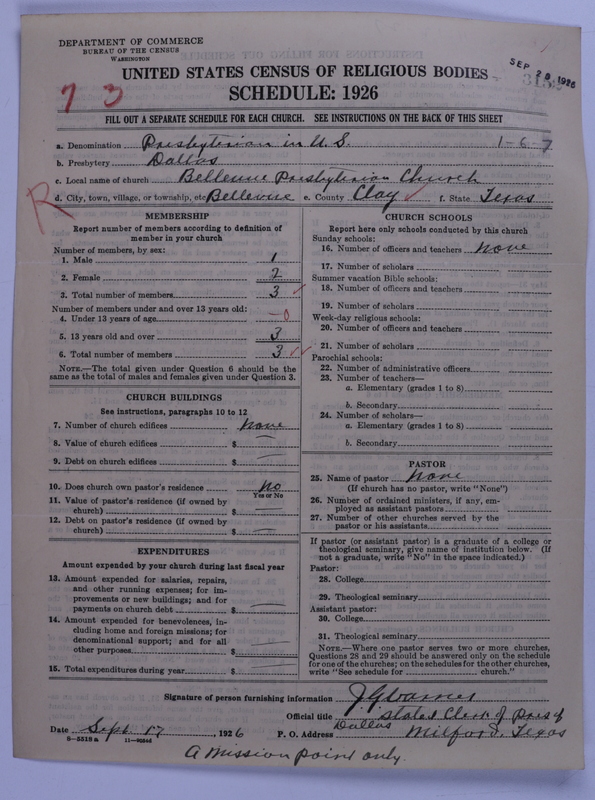 Scan of Presbyterian Church in the United States: 3152