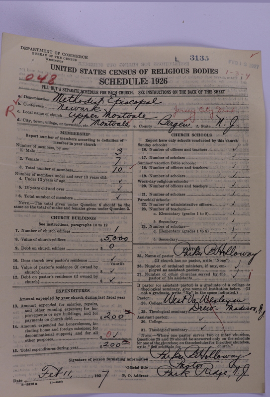 Scan of Methodist Episcopal Church: 3135