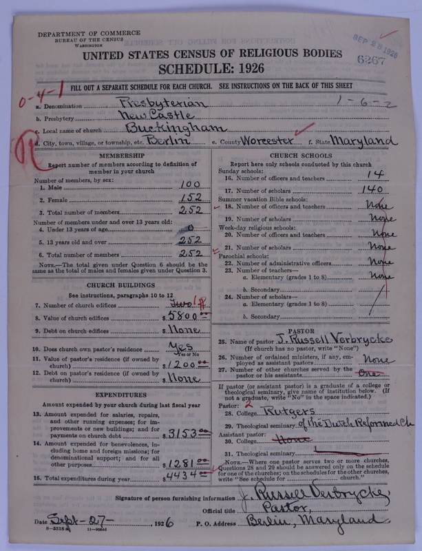 Scan of Presbyterian Church in the United States of America: 6267
