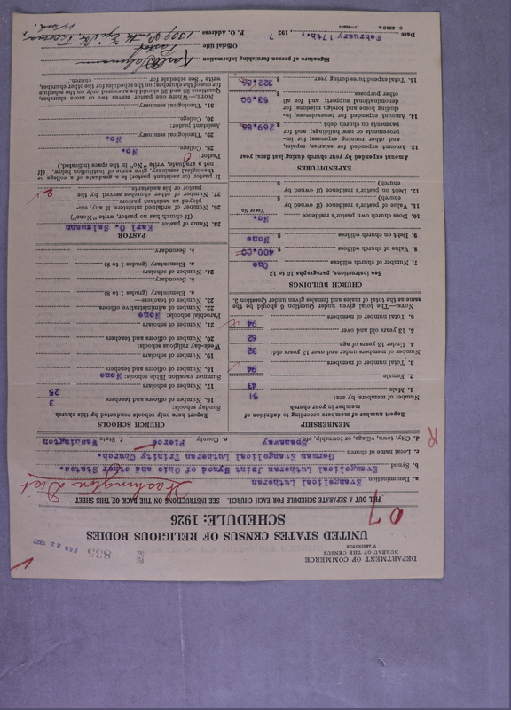 Scan of Synod of the Reformed Presbyterian Church of North America: 835