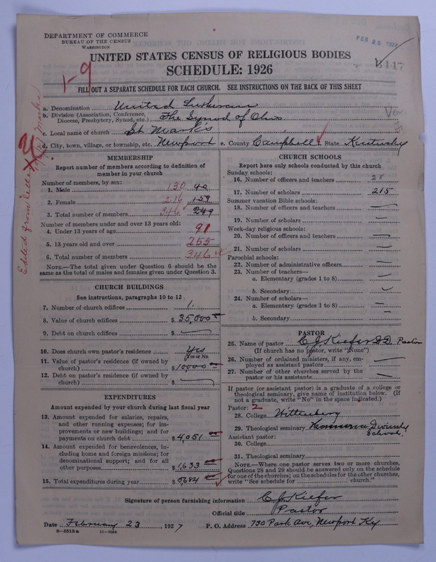 Scan of United Lutheran Church in America: 3447