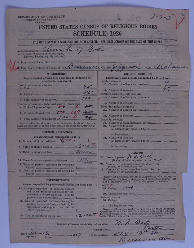 Scan of Church of God (Headquarters, Anderson, Ind.): 679