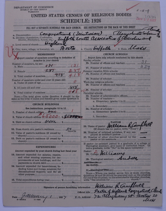Scan of Congregational Churches: 1036