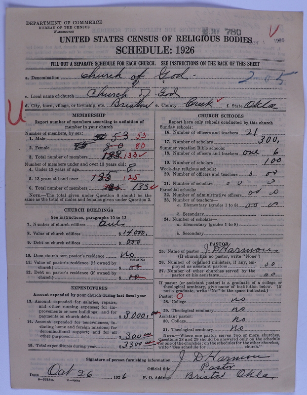 Scan of Church of God (Headquarters, Anderson, Ind.): 780