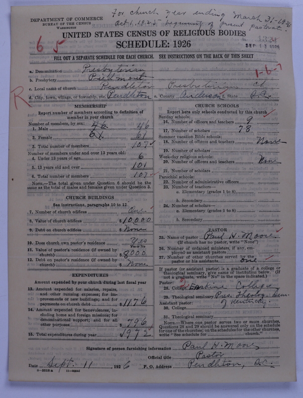 Scan of Presbyterian Church in the United States: 1324