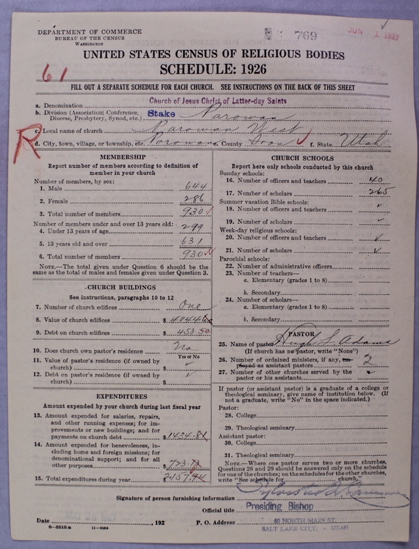 Scan of Church of Jesus Christ of Latter-day Saints: 769