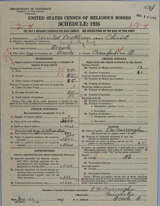 Scan of Church of the United Brethren in Christ: 636