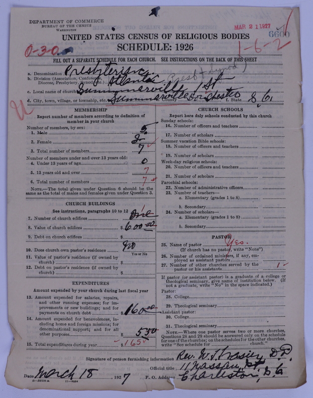 Scan of Presbyterian Church in the United States of America: 6600