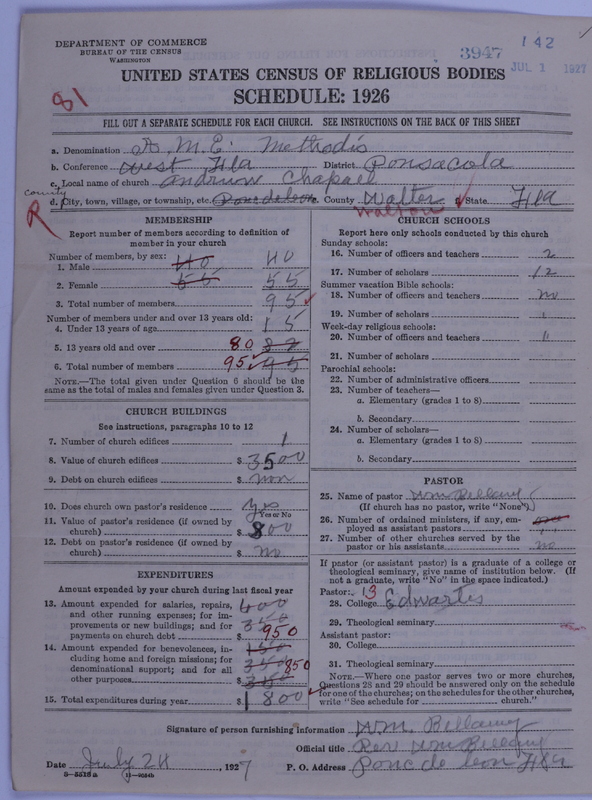 Scan of African Methodist Episcopal Church: 3947