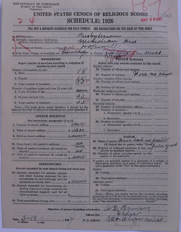 Scan of Presbyterian Church in the United States: 2653
