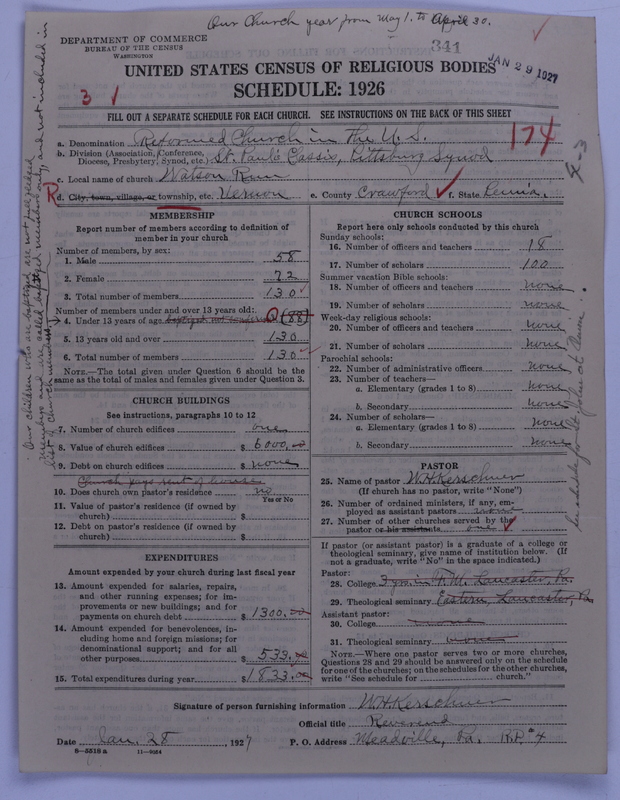Scan of Reformed Church in the United States: 341