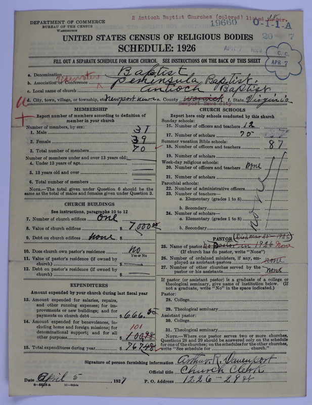 Scan of Negro Baptists: 19660