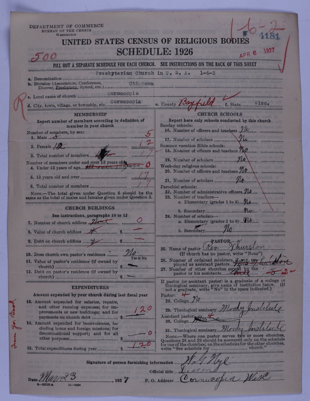Scan of Presbyterian Church in the United States of America: 4181