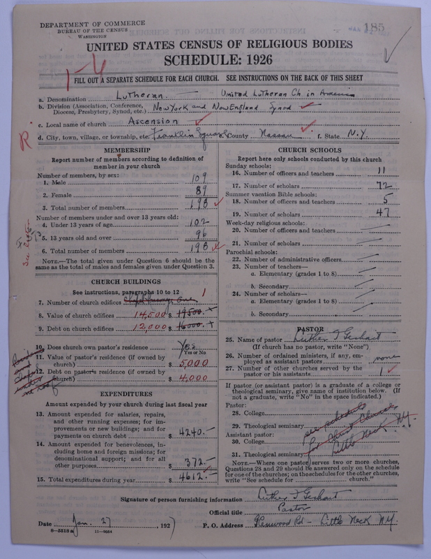 Scan of United Lutheran Church in America: 185