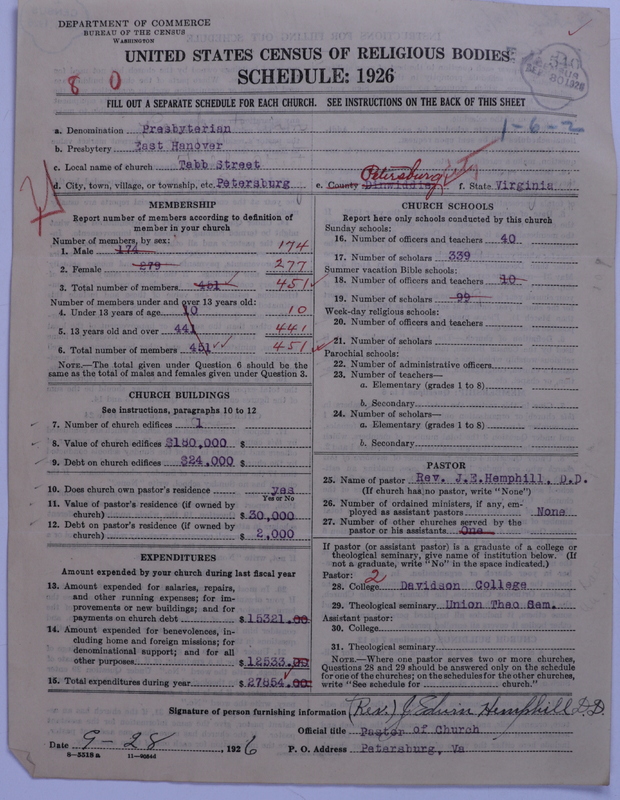 Scan of Presbyterian Church in the United States: 540