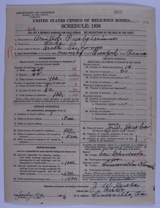 Scan of United Presbyterian Church of North America: 263
