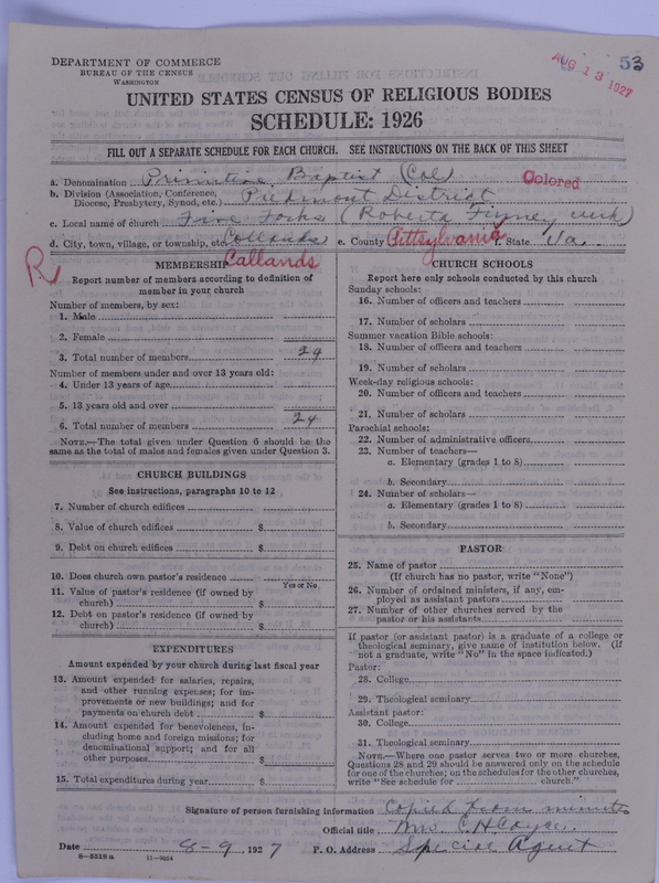 Scan of Colored Primitive Baptists: 53
